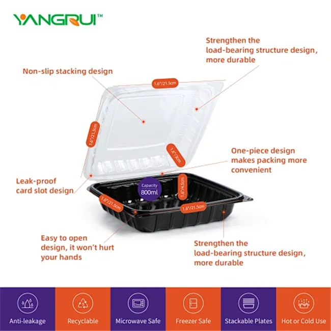 What Are The Advantages Of PET Plastic Hinged Lid Containers? What Are The Advantages Of PET Plastic Hinged Lid Containers?